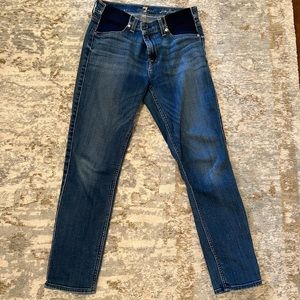 7 Straight Leg Maternity Jeans
